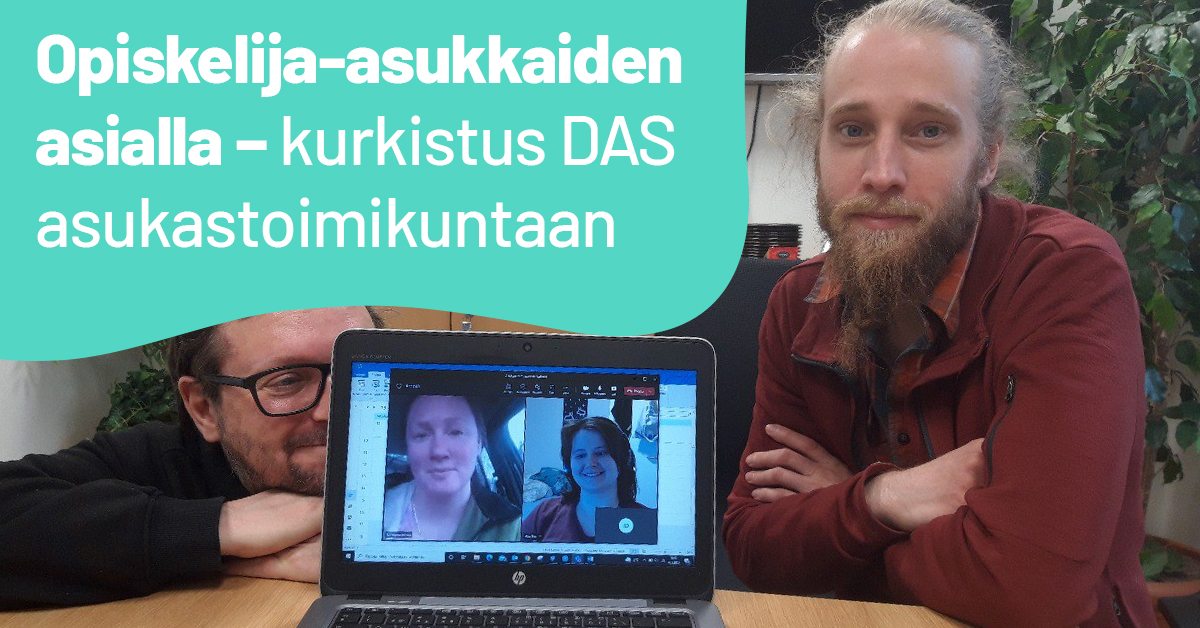 Opiskelija-asukkaiden asialla - Kurkistus DAS asukastoimikuntaan